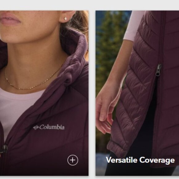 New with Tags - Columbia Women's Joy Peak II Long Vest - Size Medium - Picture 8 of 9